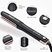 BESTOPE Hair Straightener and Curler Professional Ceramic 2 In 1 Flat Iron for Hair, 15s MCH Tourmaline Heating Technology with Safer Closed Iron Plate Versionthumb 2
