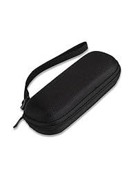 AGPTEK Funda de transporte a prueba de golpes, funda protectora de EVA para almacenamiento, color negro