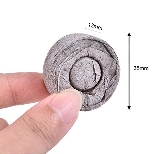 Tee Vee 35mm Garden Soil Peat Pellets for Seeds Germination Seeds Starting Direct Plant Seed Starters (50, 35mm)