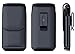 Meilib iPhone 6 7 8 Belt Case, Premium Belt Holster Case with Belt Clip Cell Phone Holster Pouch for Apple iPhone 7/8/6s Built in ID Card Holder (Fits Phone w/Otterbox/Lifeproof/Battery Case on)