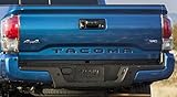 Toyota Tacoma 2016 2017 Piano Black Tailgate Letters Inserts