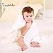 Medical Grade Cotton,Super Water Absorbent,Soft and Comfortable,Suitable for Baby's Delicate Skin,Cotton Gauze Warm Baby Bath Towels Also for Baby Blanket - 3 Pcs