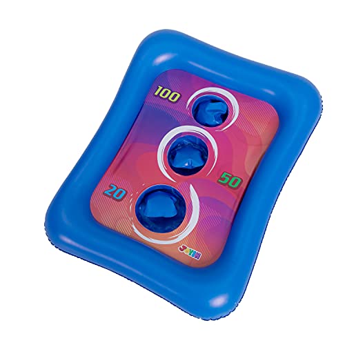 Inflatable Pool Toss Games Floating Cornhole Toss Set CornToss Board