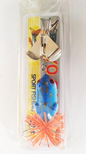 SPORT FISHING FROG TOP WATER LURE FISHING 5cm10gr Blue