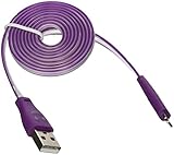 Generic Apple LED Charger Light up Charging Cable Luminescent Visible Current Smart Charger & Sync Cable for Apple iPhone 5/5s/5c/6/6 Plus/ipad 3/4/ Mini Air Ios7/8 (Purple)