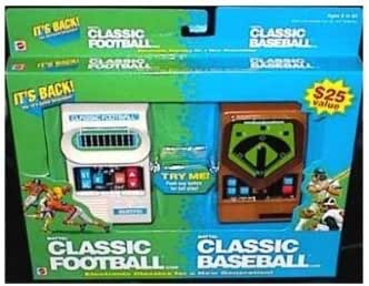 mattel classic football 2 game