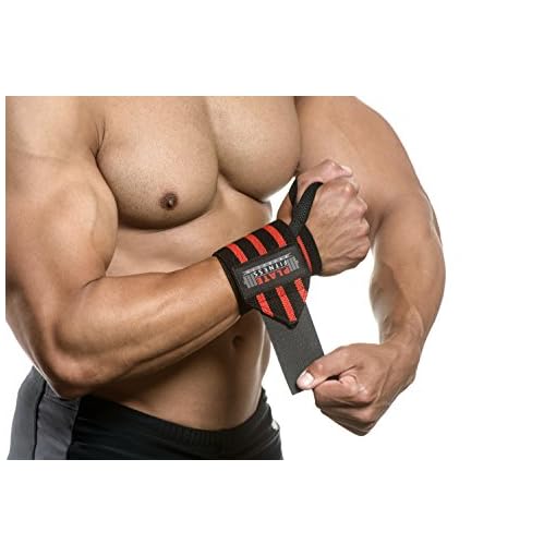 Wrist Wraps (Premium Quality, 21" x 3") by Plate Fitness Products – Superior Materials – Weight Lifting, Powerlifting, Crossfit, Strength Training – One Size Wrist Support for Men and Women - Image 6