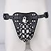 Freebily Men's Lingerie Leather Basket G-String Underwear with Lockable Cage Black