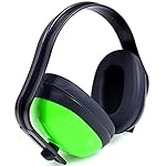 Hearing Protection Ear Muffs (SUPER COMFORTABLE EAR PROTECTION) Reduce Sound by 22DB - Over The Ear - Compact Foldable Design - Perfect for Firearm Shooting, Hunting, Construction, and More!