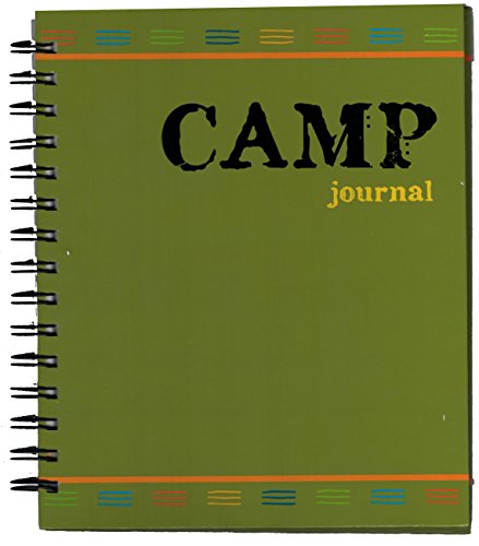Hardcover Spiral Camp Journal, 24 Pages With Designs, A great keepsake with all his camp memories!