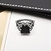 DALARAN Skull Ring Gothic Style Hip Hop Punk Rings for Women Men Size 8 Friend's Gift