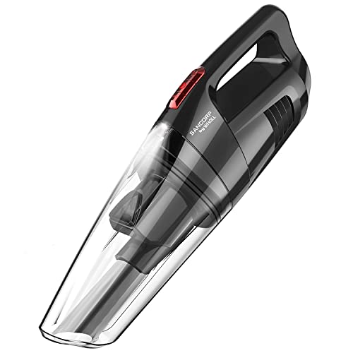 Cordless Handheld Vacuum, Portable Hand Vacuum Cleaner 8000 PA (Black