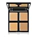 e.l.f. Cosmetics Foundation Palette, Four Cream Shades Compliment Your Skin Tone, Light/Medium, 0.43 Ounces