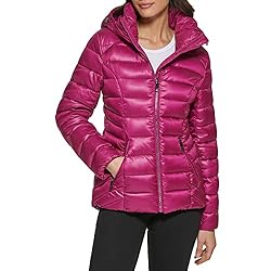 GUESS Women's Midweight Puffer Jacket, Quilted