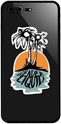 Gender Liquid Oasis iPhone 7 Plus Case/iPhone 8 Plus Case Soft TPU Shell Shock-Absorption Bumper Anti-Scratch Case Enhanced Grip Protective Defender Cover