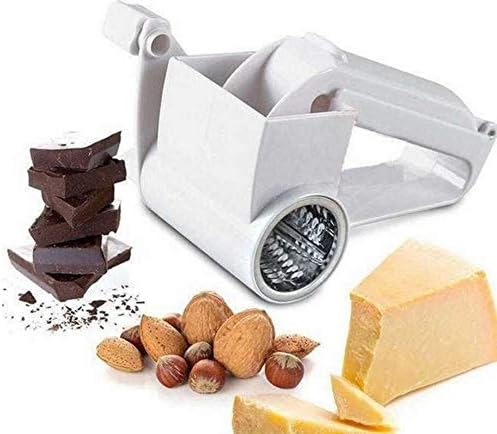 Cheese & Vegetable Graters Ginger Chocolate Cutter Hand-Cranked Whirling Cheese Grater With Stainless Steel Drum,Classic - NSF Restaurant Certified,Multipurpose