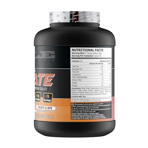 Pole Nutrition Isolate Protein 5Lbs (5 Lbs, Frooty Loops)