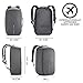 XD Design Bobby Duffle Compact Anti Theft Waterproof Travel Laptop Backpack with Organizational Pockets, Holders, and Dividers, Gray