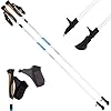 SUPERLETIC Nordic FX Nordic Walking-stokken carbon, Nordic Walking-stokken voor dames en heren, trekkingstokken…