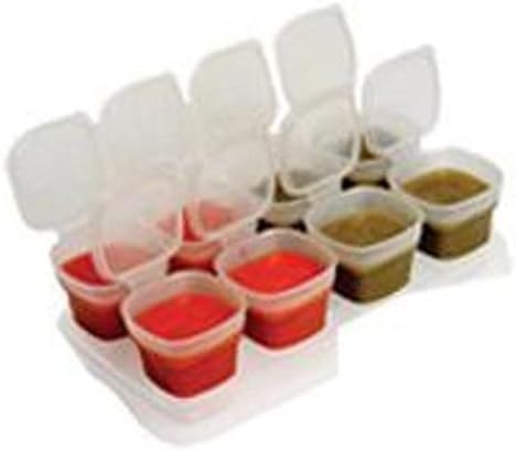 2oz. Baby Cube Containers, (PVC &amp; Lead Free) by Petite Creations