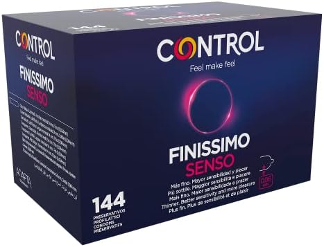 144 preservativos muy finos Control