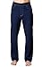 PajamaJeans Men's Straight Leg Knit Denim Jeans in Dark Blue Indigo L
