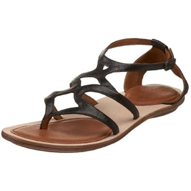 Amazon.com | Gentle Souls Upon A Star Gladiator Sandal, Black, 5.5 M US | Flats