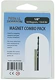 Primal Horizon Magnets: 1/8'' x 1/16'' Magnets + Drill Bits Combo Pack