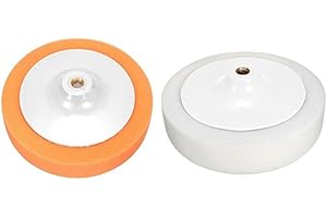 UEYGHEP 2pcs 7 Inch 180mm Car Polishing Pad Mop Pad Soft Sponge with M14 Thread