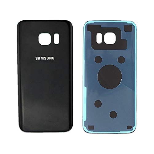 OEM Back Glass Cover Battery Door Replacement For Samsung Galaxy S7 G930 (Black)