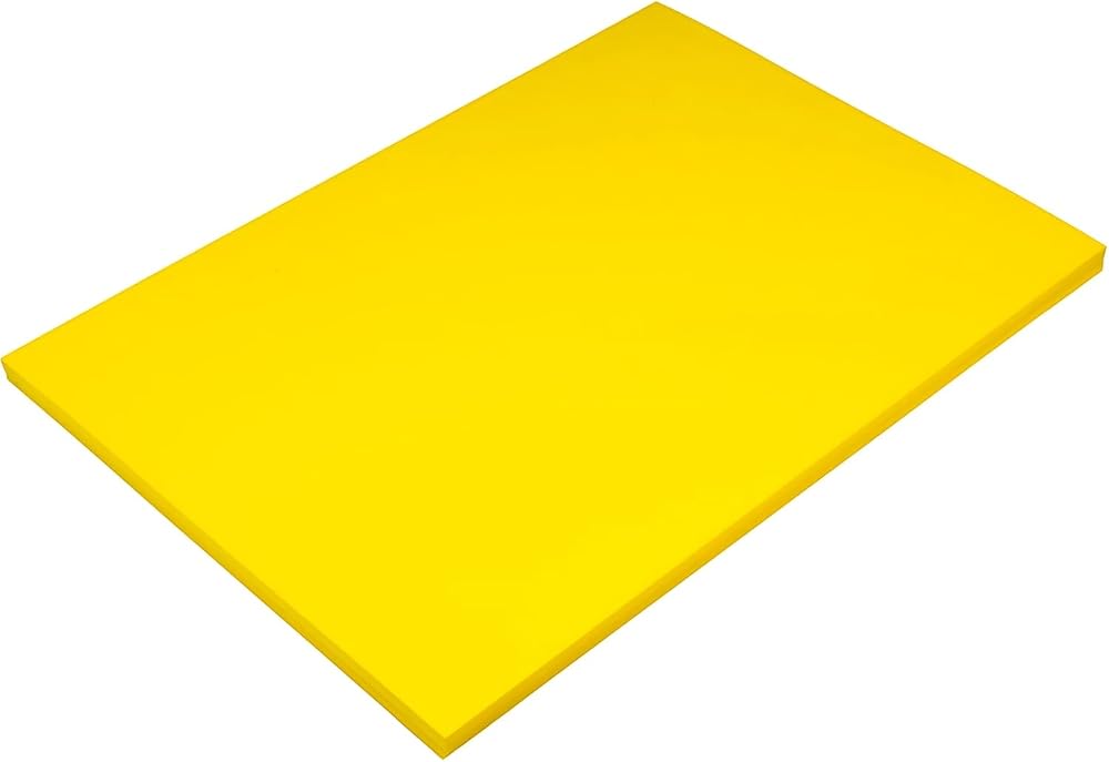 Hawksbill Yellow Paper A4 80 GSM 100 Sheet Pack for Copier and Printer