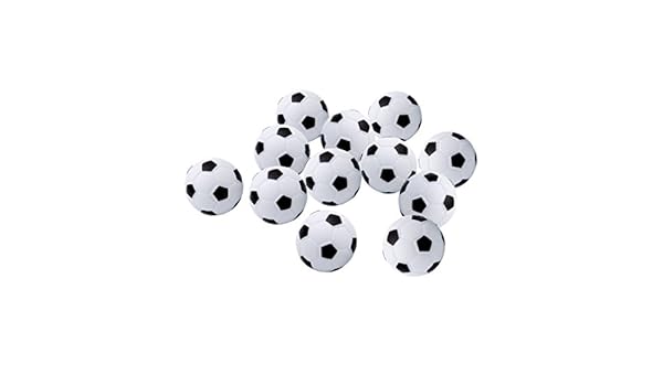 hertht Kleine Balones de Fútbol (12 unidades) Bolsa de fútbol mesa ...