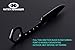 WITHARMOUR Garfish 9” 2pcs Set Full Tang Karambit Combat Throwing Knives Tactical Knife with 440 High Carbon Steel Fixed Bladed Steel Handle and Nylon Sheath for Fighting and Outdoor Training