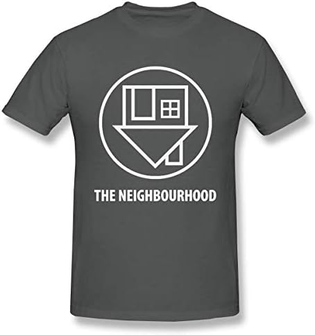 Noswet Durable with The Neighbourhood NBHD House Logo T-Shirts for Mens