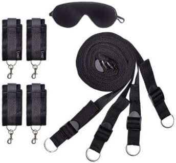 Bodfusion Arm and Leg Strap on kit - Adjustable to Any Size - fit Any Size Bed