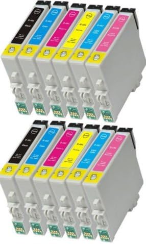 BVH Direct 12 Ink Cartridges for Epson Stylus Photo R200 R220 R300 R320 RX500