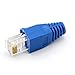 Maxmoral 100-Pack CAT5E CAT6 RJ45 Ethernet Network Cable Strain Relief Boots - Blue