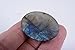 30x22mm Oval Cabochon CAB Flatback Semi-Precious Gemstone Ring Face (Natural Labradorite)