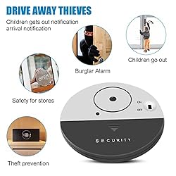 Window & Door Alarm 4 Pack, Home Security