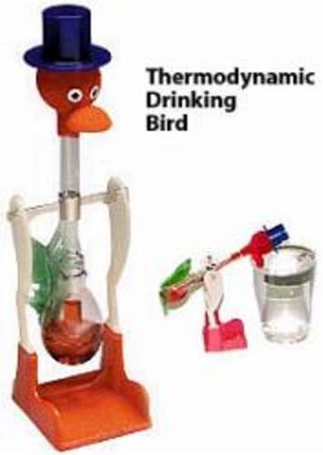 Drinking Bird Colors Vary by Warm Fuzzy Toys