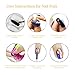 AIFAIFA Transfer Foil Nail Art Set, 10 Roll Holographic Nail Foil with 1 Bottle Nail Foil Glue, Packed with Storage Box, Nail Art Supplies for Home DIY Nails, Nail Stickers for Acrylic Nails