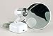 Floxite Fl-615 15x Supervision Magnifying Mirror Light, White, Frosted White