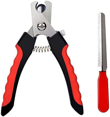 Turobot Pet Nail Clippers Dog Cat Grinder Trimmer with Quality Sharp Stainless Steel Blades Safety Guard