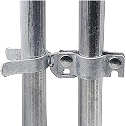 1-3/8" x 1-3/8" Fork Latch Galvanized Fence Gate