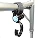 Top Glides Walker/Rollator/Wheelchair/Crutch Universal Multi-Purpose Hooks - Black - 1 Pair