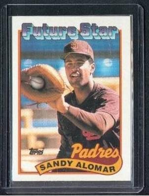 1989 topps sandy alomar