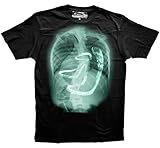 Qraphic Tee Xenomorph t-Shirt, Aliens t-Shirt, Chestburster X-Ray t-Shirt, Alien Covenant