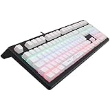 Ducky Channel DKSH1508ST-CUKADWAT1 Shine 5 White Keycaps RGB Cherry MX Switch - Blue