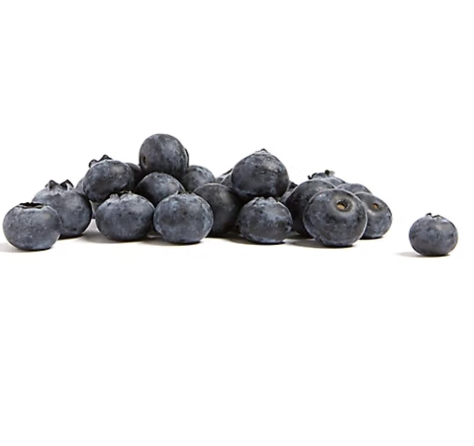 Fresh Blueberries 18 oz Pack - Antioxidant-Rich Berries Packed with Fiber, Potassium & Vitamins C/K for Smoothies & Desserts