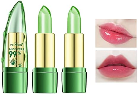Aniute Aloe Vera Lipstick, Aloe Vera Lipstick, Magic Temperature Color  Change Lip Gloss Lips Moisturizer Long Lasting Nutritious Lip Balm (2 Pack)  price in Saudi Arabia | Amazon Saudi Arabia | kanbkam